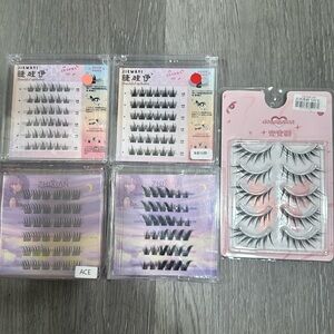 Eyelashes bundle!! GLUE FREE!!!